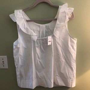 J. Crew Women’s Tank Top White Size 14